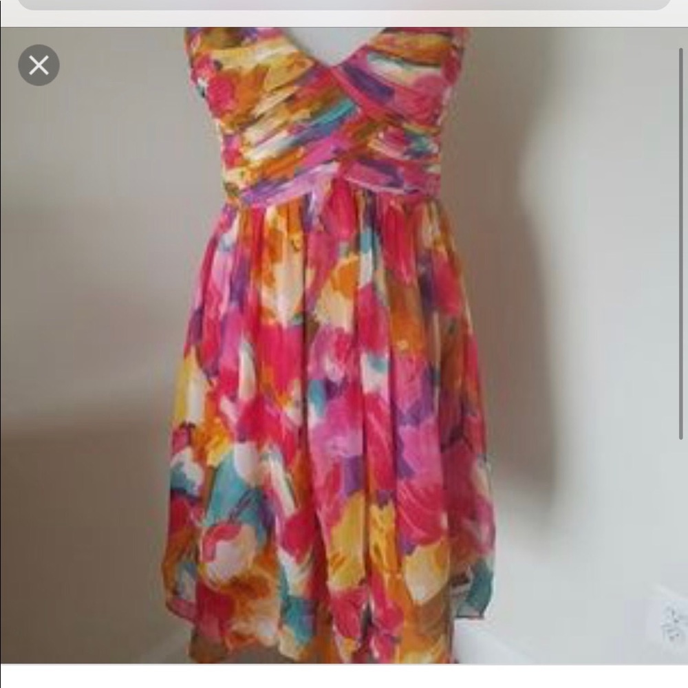 NWT Morgan McFeeters Size 8 Strapless Dress
